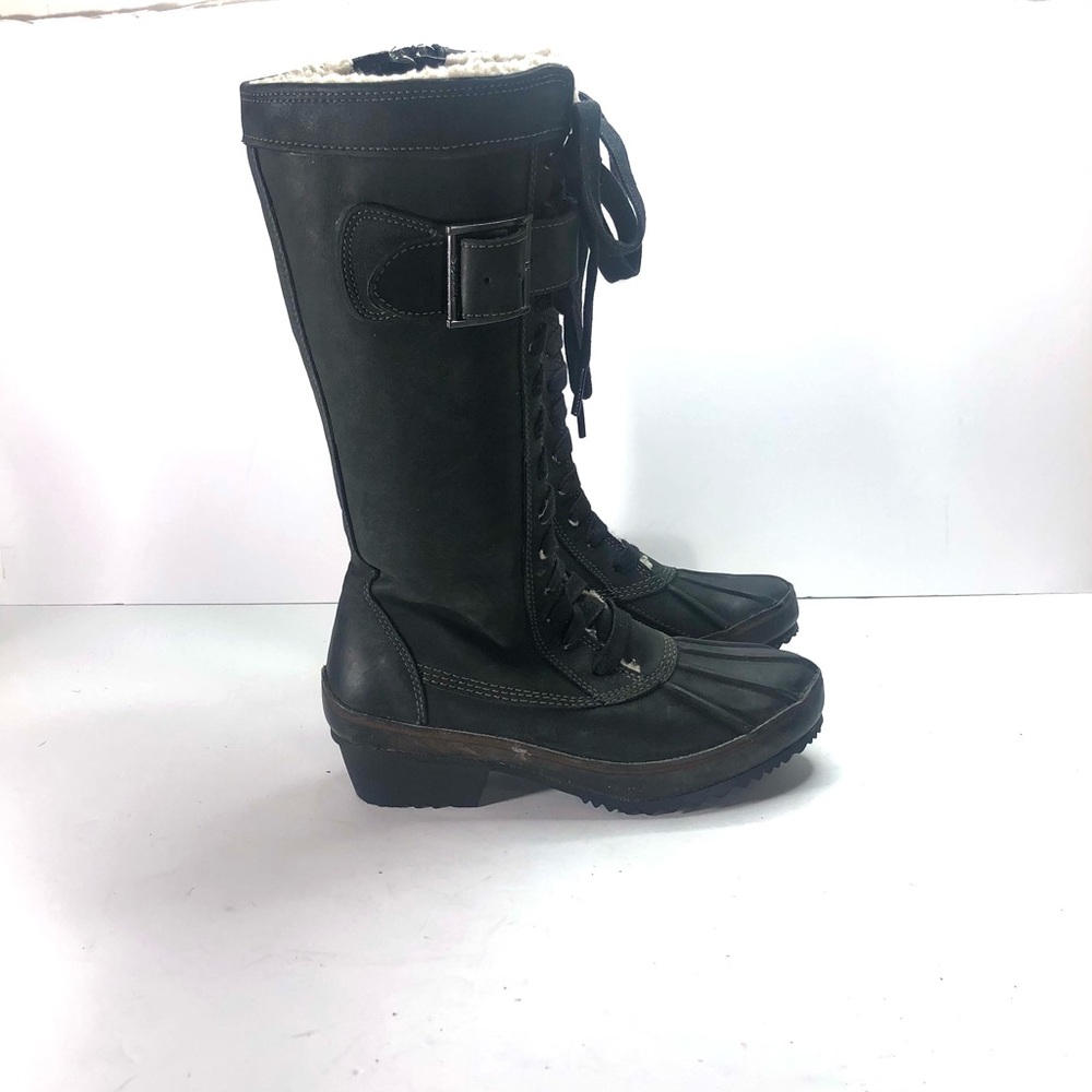 NOT FOR SALE Sorel fur lined thigh high winter boots sz 5